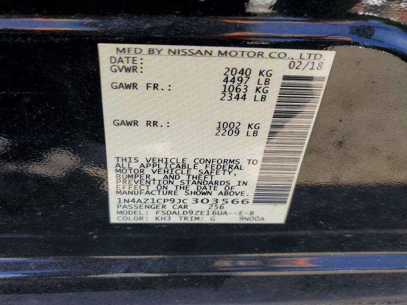 2018 Nissan Leaf sv