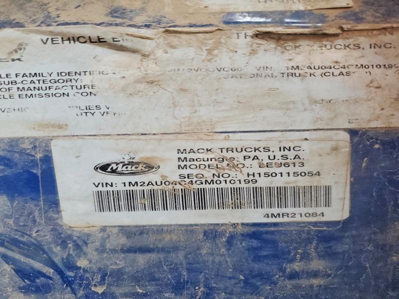 2016 Mack LEU613 Refuse Truck