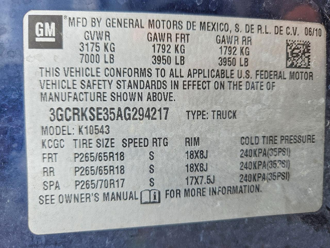 2010 Chevrolet Silverado K1500 LT