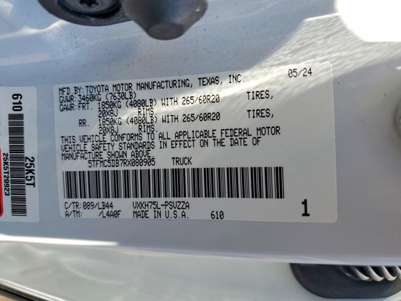 2024 Toyota Tundra 1794 Edition HV