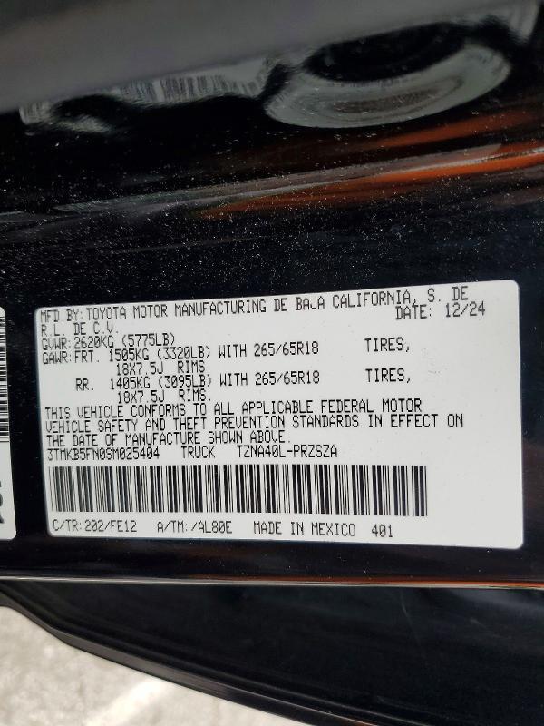2025 Toyota Tacoma TRD Sport