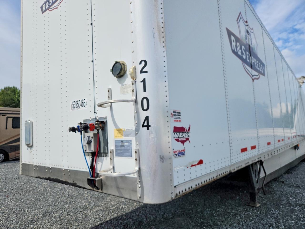 2021 Wasbash Dvlshpc DRY Van Trailer