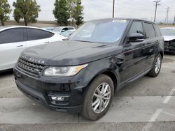 Salvage cars for sale from Copart Rancho Cucamonga, CA: 2017 Land Rover Range Rover Sport SE