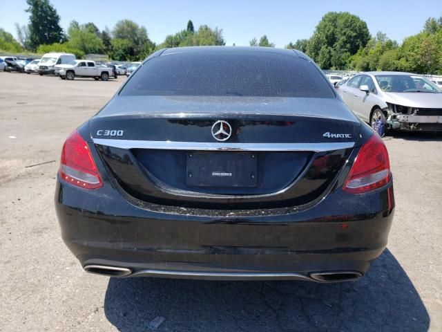 2017 Mercedes-Benz C 300 4matic