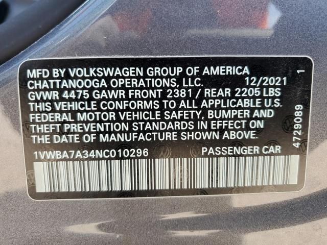 2022 Volkswagen Passat Limited Edition