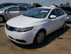 Salvage cars for sale from Copart Elgin, IL: 2013 KIA Forte EX