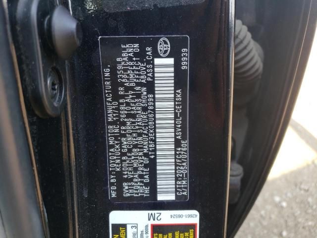 2011 Toyota Camry Base