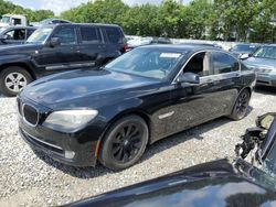 BMW salvage cars for sale: 2010 BMW 750 I Xdrive