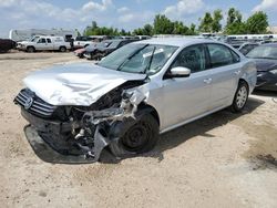 Salvage cars for sale from Copart Calgary, AB: 2013 Volkswagen Passat S