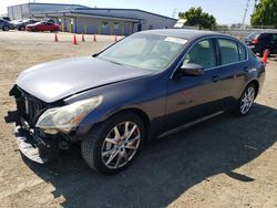 Salvage cars for sale from Copart Punta Gorda, FL: 2012 Infiniti G37 Base