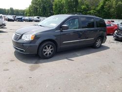 Chrysler Town & Country Touring salvage cars for sale: 2011 Chrysler Town & Country Touring