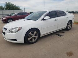 Chevrolet salvage cars for sale: 2012 Chevrolet Malibu 1LT