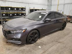 Honda Accord Sport salvage cars for sale: 2018 Honda Accord Sport