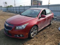 Chevrolet Cruze ltz salvage cars for sale: 2012 Chevrolet Cruze LTZ