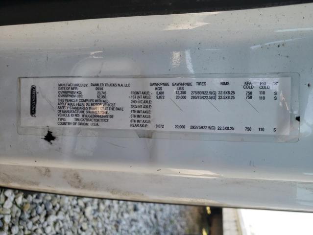 2017 Freigliner 2017 Freightliner Cascadia 125