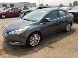 Salvage cars for sale from Copart Littleton, CO: 2017 Ford Focus Titanium