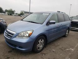 Salvage cars for sale from Copart Moraine, OH: 2005 Honda Odyssey EXL