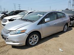 Salvage cars for sale from Copart Elgin, IL: 2010 Honda Insight EX