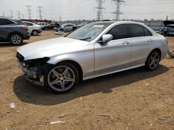 Mercedes-Benz salvage cars for sale: 2016 Mercedes-Benz C 300 4matic