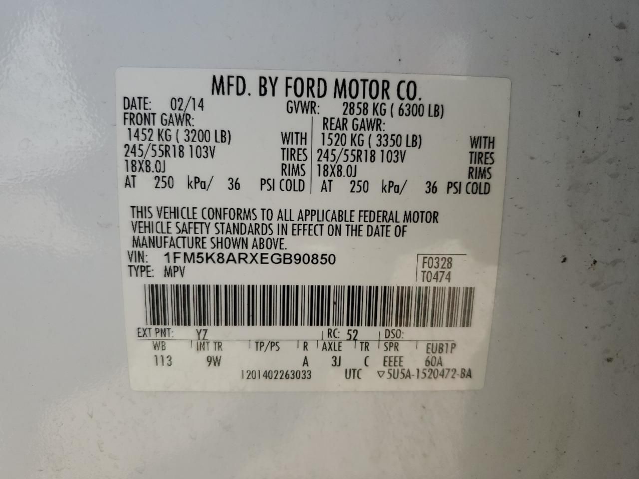 2014 Ford Explorer Police Interceptor