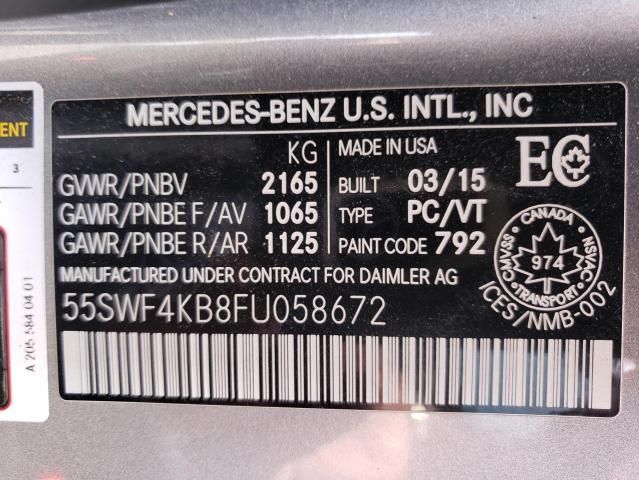 2015 Mercedes-Benz C 300 4matic