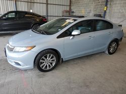 Honda salvage cars for sale: 2012 Honda Civic EX