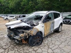 Salvage cars for sale from Copart Austell, GA: 2018 Ford Escape SEL