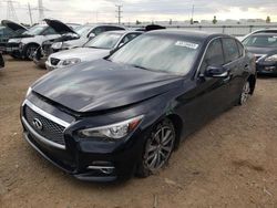 Infiniti salvage cars for sale: 2015 Infiniti Q50 Base