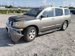 Nissan salvage cars for sale: 2006 Nissan Armada SE