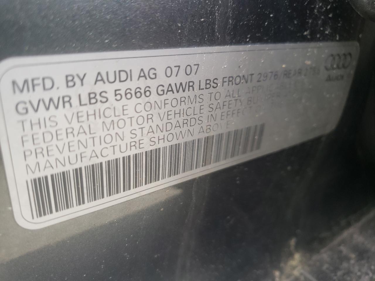 2008 Audi S6 Quattro