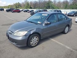 Salvage cars for sale from Copart Brookhaven, NY: 2004 Honda Civic LX