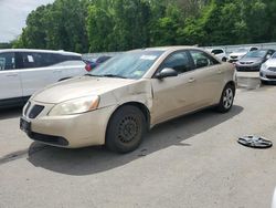 Pontiac g6 salvage cars for sale: 2008 Pontiac G6 Value Leader