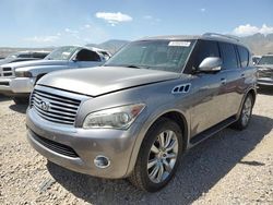 Salvage cars for sale from Copart Magna, UT: 2014 Infiniti QX80