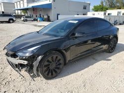 Tesla Model 3 salvage cars for sale: 2022 Tesla Model 3