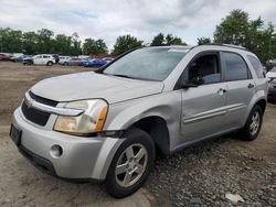 Chevrolet Equinox ls salvage cars for sale: 2008 Chevrolet Equinox LS