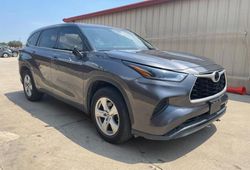 Toyota Highlander l salvage cars for sale: 2021 Toyota Highlander L