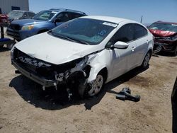 Salvage cars for sale from Copart Tucson, AZ: 2017 KIA Forte LX