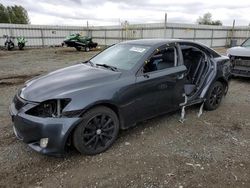 Salvage cars for sale from Copart Arlington, WA: 2007 Lexus IS 250