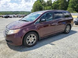 2012 Honda Odyssey EXL en venta en Concord, NC