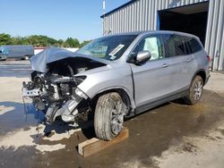 Honda Pilot ex salvage cars for sale: 2021 Honda Pilot EX