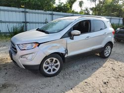 Ford Vehiculos salvage en venta: 2018 Ford Ecosport SE