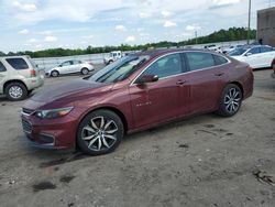 Chevrolet Malibu LT salvage cars for sale: 2016 Chevrolet Malibu LT