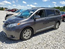 Toyota salvage cars for sale: 2012 Toyota Sienna XLE