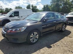 Honda Accord LX salvage cars for sale: 2015 Honda Accord LX