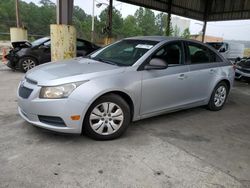 Chevrolet salvage cars for sale: 2013 Chevrolet Cruze LS