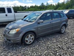 Pontiac Vibe salvage cars for sale: 2005 Pontiac Vibe