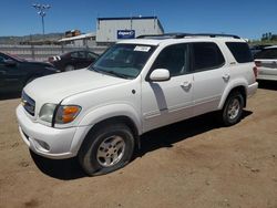 Toyota Sequoia Limited salvage cars for sale: 2002 Toyota Sequoia Limited