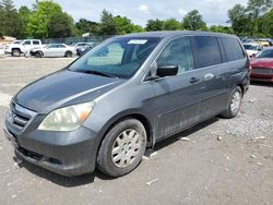 Salvage cars for sale from Copart Madisonville, TN: 2007 Honda Odyssey LX