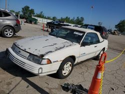 Chevrolet Cavalier salvage cars for sale: 1991 Chevrolet Cavalier RS