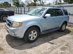 2008 Ford Escape HEV en venta en Riverview, FL